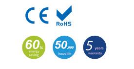 montion sensor IP65 LED bulkhead light fitting