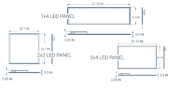 led flat panel light 2x4 led flat panel light 2x4